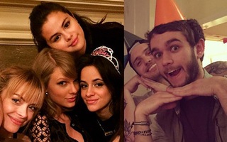 Taylor Swift, Selena Gomez và Zedd khoe ảnh dự tiệc cùng nhau